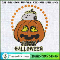 Snoopy Happy Halloween Embro Embroidery Design