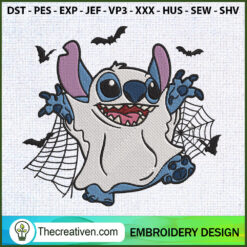 Stitch Ghost Embroidery Designs Embroidery Design – Digital Download