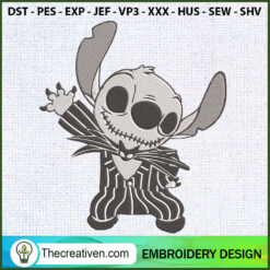 Stitch Jack Skellington Embroidery Designs Embroidery  Design 119627