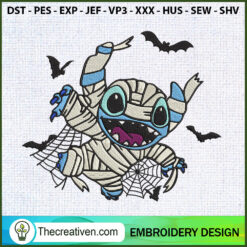 Stitch Mummy Embroidery Designs Embroidery Design – Digital Download