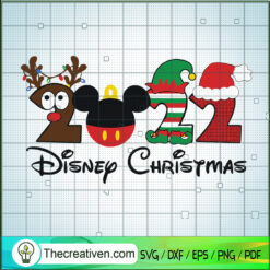 2022 Disney Christmas SVG, Mickey Christmas SVG, Merry Xmas SVG