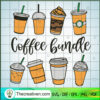 Coffee Bundle SVG, Halloween Coffee SVG, Coffee Mug SVG