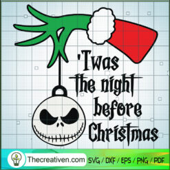I Was The Night Before The C SVG Cut File for Cricut