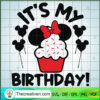 It's My Birthday SVG, Minnie Cream SVG, Birthday Girl SVG 3 9 copy 5