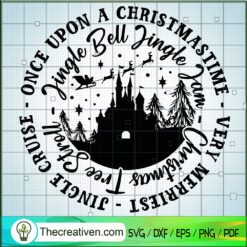 Jingle Bell Jingle Jam Chris SVG Cut File for Cricut