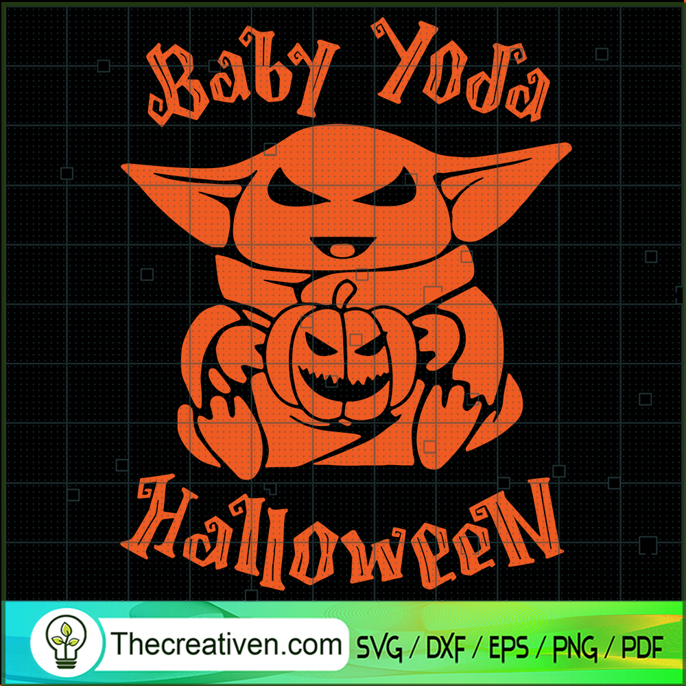 Baby Yoda Halloween SVG, Baby Witch SVG, Halloween SVG 1 Baby Yoda Halloween SVG, Baby Witch SVG, Halloween SVG