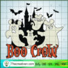 Boo Crew SVG, Mickey Ghost SVG, Funny Disney Halloween SVG