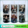 Halloween Girl Mugshot Full Tu Tumbler Wrap Download