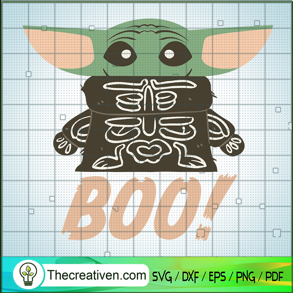 Yoda Boo SVG, Baby Yoda Halloween SVG, Star Wars Halloween SVG 1 Yoda Boo SVG, Baby Yoda Halloween SVG, Star Wars Halloween SVG