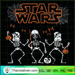 Star Wars Skeleton Dancing SVG Cut File for Cricut & Silhouette
