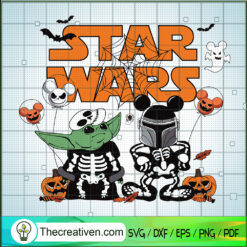 Star Wars Halloween SVG Cut File for Cricut & Silhouette