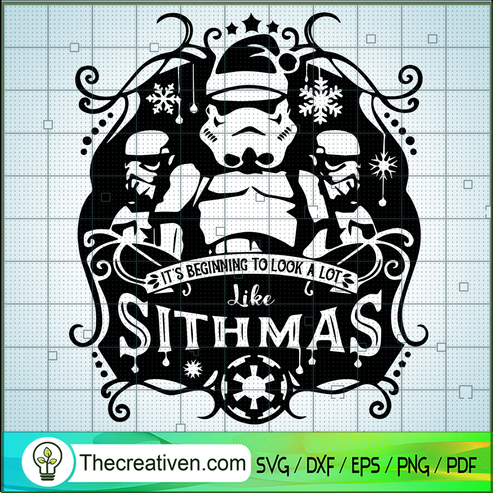 It's Begining To Look A Lot SVG Cut File for Cricut Design 120844 1 It's Begining To Look A Lot SVG Cut File for Cricut Design 120844