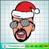 Bad Bunny With Christmas Hat SVG Cut File for Cricut & Silhouette