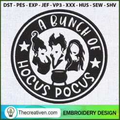 A Bunch Of Hocus Pocus Embroidery Designs Embroidery D Design 121105
