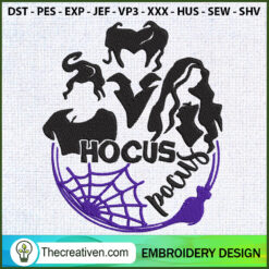 Hocus Pocus Embroidery Designs Embroidery Design – Digital Download