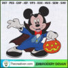 Mickey Mouse Vampire Embroid Embroidery Design