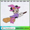 Minnie Mouse Fly Broom Embro Embroidery Design