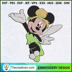 Minnie Mouse Tinker Bell Emb Embroidery Design
