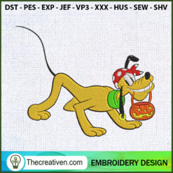 Pluto Pumpkin Embroidery Designs Embroidery Design – Digital Download
