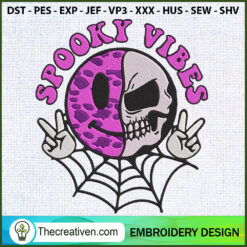 Spooky Vibes Embroidery Designs Embroidery Design – Digital Download