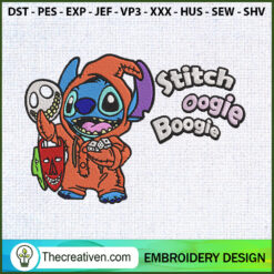 Stitch Disguise Oogie Boogie Embroidery Design