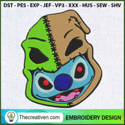 Stitch Oogie Boogie Head Emb Embroidery Design