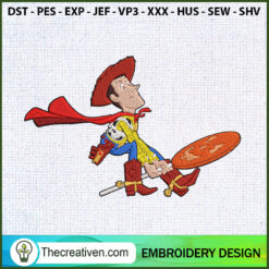 Woody Halloween Embroidery D Embroidery Design