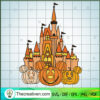 Disney Castle Pumpkin SVG Cut File for Cricut & Silhouette