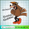 Ah-hyuck Gobble Gobble SVG, Pluto Turkey SVG, Funny Thanksgiving SVG