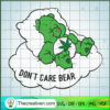 Don't Care Bear SVG, Teddy Bear SVG, Funny Cannabis SVG