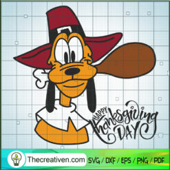 Pluto Thanksgiving SVG Cut File for Cricut & Silhouette