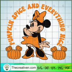 Pumpkin Spice And Everything Nice SVG Cut File for Cri Design 121695
