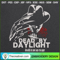 Dead By Daylight Embroidery Designs Embroidery Design  Design 121964