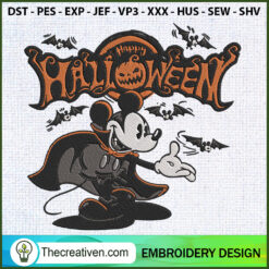Disney Happy Halloween Embro Embroidery Design