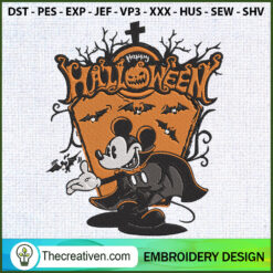 Disney Happy Halloween Micke Embroidery Design