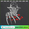 Freddy Krueger Embroidery Designs Embroidery Design – Digital Download