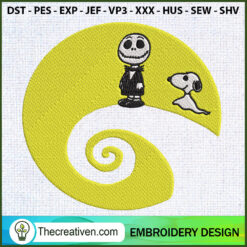 Halloween Jack Skellington S Embroidery Design