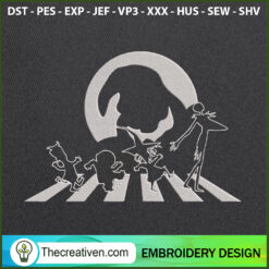 Halloween Road Nightmare Bef Embroidery Design