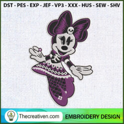 Halloween Time Minnie Embroidery Designs Embroidery De Design 122000