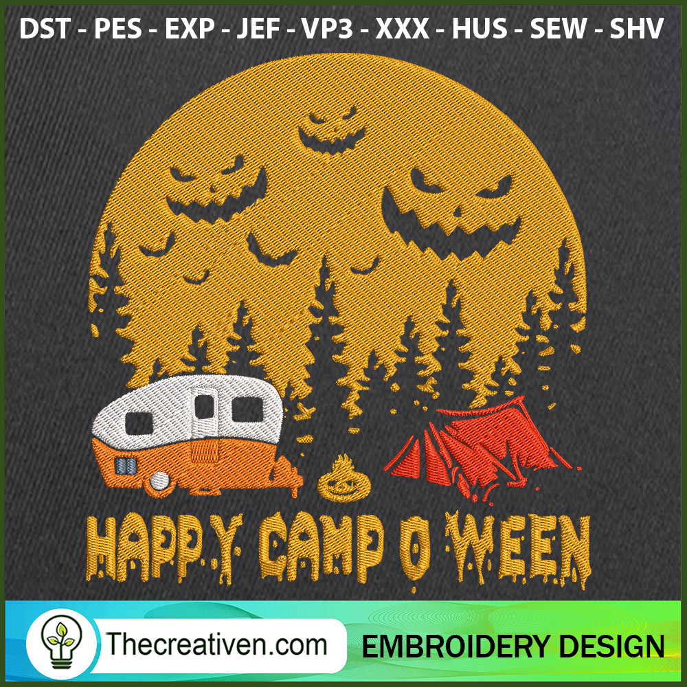 Happy Cam O Ween Embroidery Embroidery Design 1 Happy Cam O Ween Embroidery Embroidery Design
