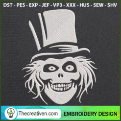 Hatbox Ghost Embroidery Designs Embroidery Design – Digital Download
