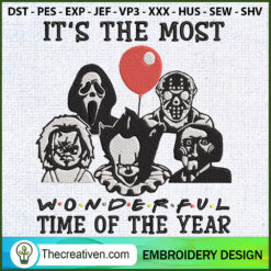 Its The Most Wonderful Time Of The Year Em Embroidery  Design 122040
