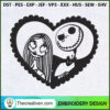 Jack And Sally Embroidery Designs Embroidery Design –  Design 122042