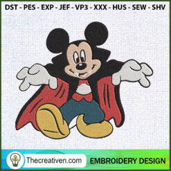 Mickey Mouse Halloween Embroidery Designs Embroidery D Design 122072