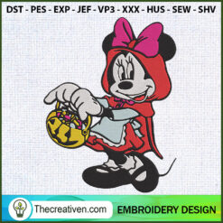 Minnie Mouse Halloween Embroidery Designs Embroidery D Design 122086