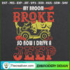 My Broom Broke So Now I Drive A Jeep Embro Embroidery Design 122092 3 Embroi 22 img 75 copy 1