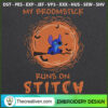 My Broomstick Runs On Stitch Embroidery De Embroidery  Design 122094