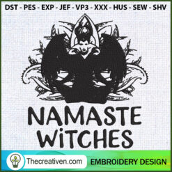 Namaste Witches Embroidery Designs Embroidery Design – Design 122098