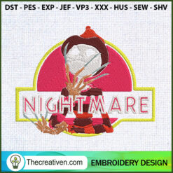 Night Mare Embroidery Designs Embroidery Design – Digital Download