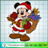Disney Mickey Christmas SVG Cut File for Cricut & Silhouette